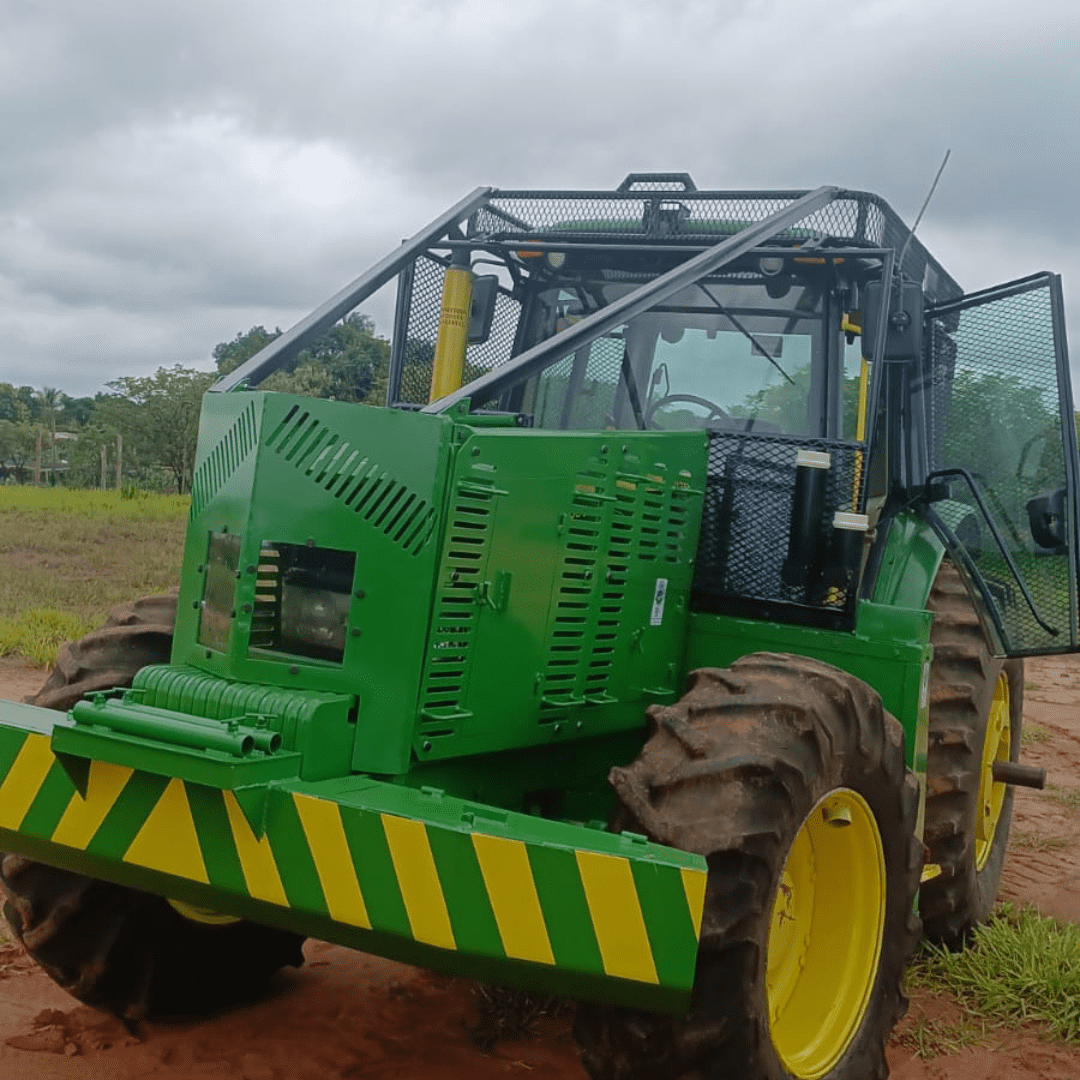 proteção florestal para trator