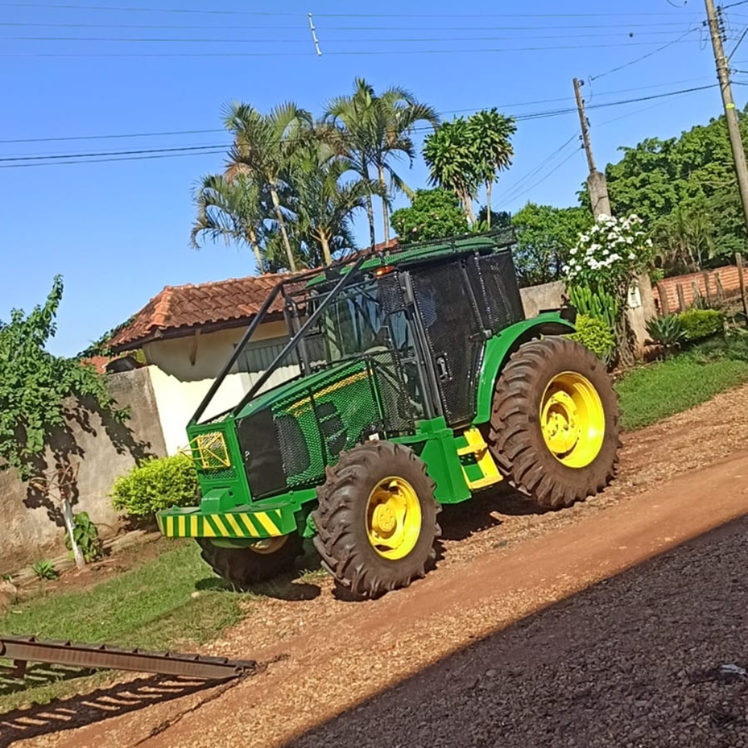 proteção para trator